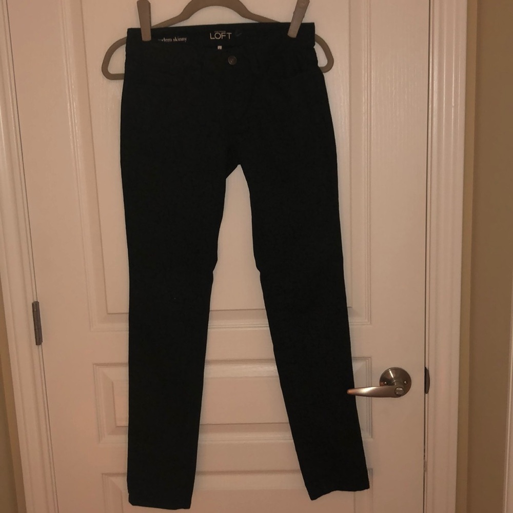 Ann Taylor Black Skinny Pants